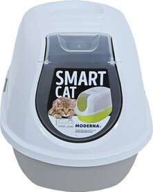Smart cat warm grijs / wit