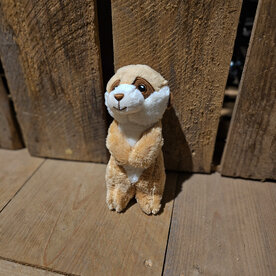 Pluche stokstaartje 15cm