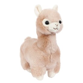 Pluche alpaca 24cm beige