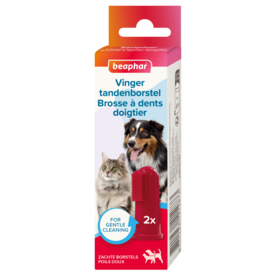 Beaphar vinger tandenborstel