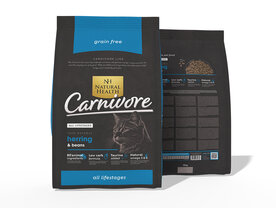 Natural Health cat carnivore fish &amp; beans 10kg