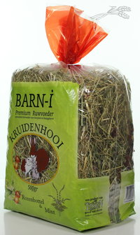 Barn-i kruidenhooi rozenbottel &amp; mint 500gr