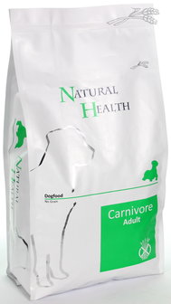 Natural Health dog carnivore adult 15kg