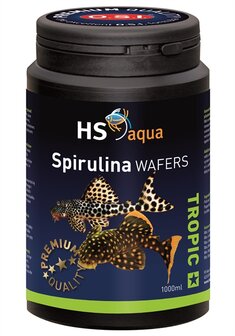 HS Aqua spirulina wafers 1000ml