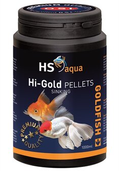 &nbsp;HS Aqua hi-gold pellets 1000ml