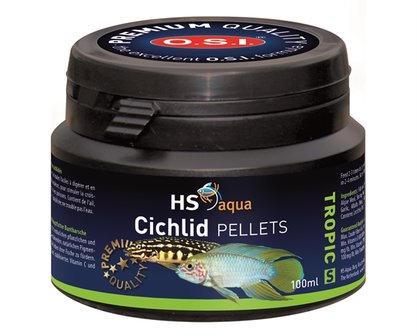 HS Aqua cichlid pellets  100ml