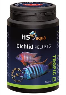 HS Aqua cichlid pellets 1000ml