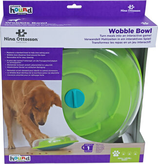 Puzzel hond wobble bowl