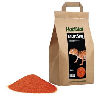 Habistat woestijn zand rood 5kg