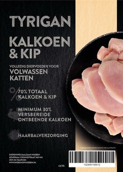 Tyrigan adult kalkoen &amp; kip  300gr