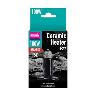 Arcadia ceramic heat lamp 100w