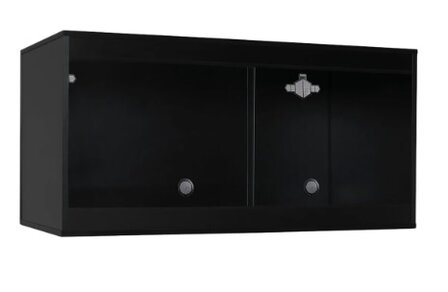 Vivarium zwart 122x61x61