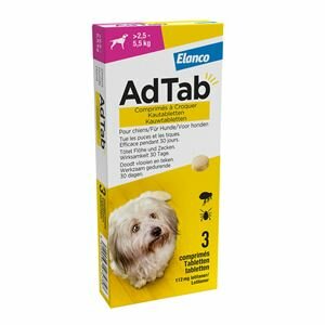 AdTab dog 2.5kg - 5.5kg