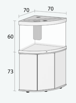 Juwel trigon 190 wit