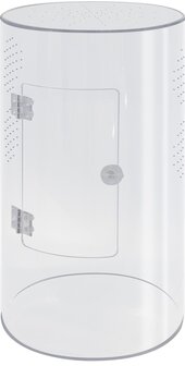 Repto terrarium clear cylinder 20x20x35cm 