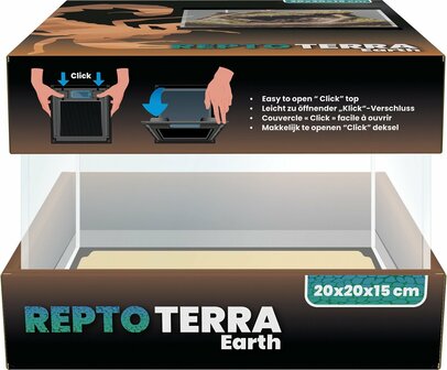 Repto terrarium 20x20x15cm 