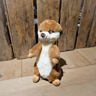 Pluche stokstaartje 27cm