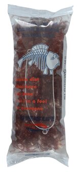 Levende rode muggenlarven portie