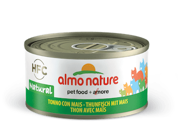 Almo Nature tonijn met mais 70gr