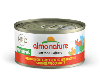 Almo Nature zalm met wortel 70gr