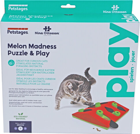 Puzzel kat melon madness