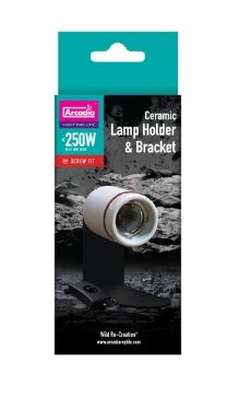 Arcadia ceramic lamp holder & bracket