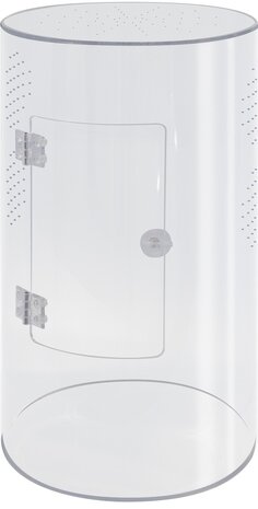 Repto terrarium clear cylinder 20x20x35cm 