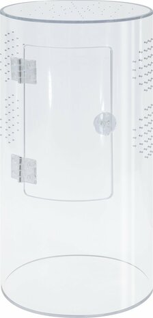 Repto terrarium clear cylinder 15x15x30cm 