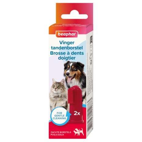 Beaphar vinger tandenborstel