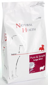 Natural Health dog lamb & rice large 12,5kg