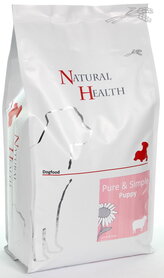 Natural Health dog lamb & rice puppy 2,5kg
