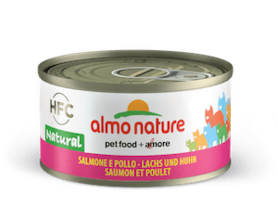 Almo Nature zalm en kip 70gr